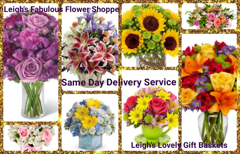 Photo Collage link for Leigh's Fabulously Fresh  Flower Shoppe: Same Day Delivery Service Flowers