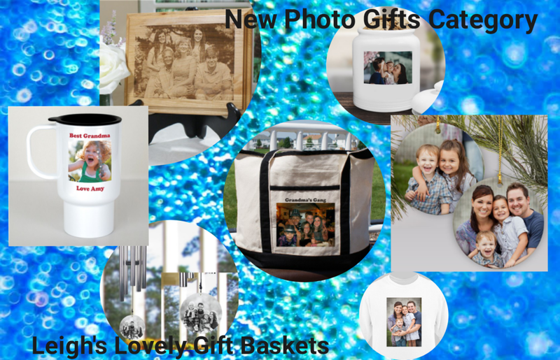 Photo Gifts are available in Leigh's Shopping website! Click banner to connect. Select Personalized Gifts under the SHOP Menu. Select Photo GIfts category. Great gift ideas for Housewarming or other occasions. 