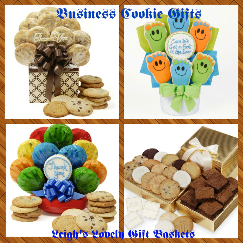 Business and Realtor Cookie Gifts to thank a client, co-worker or close a business deal. 