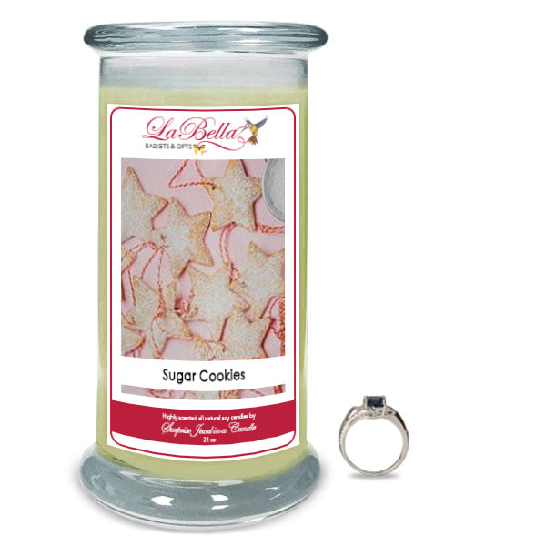 Sugar Cookies Scented Jeweled
Candle    $24.95