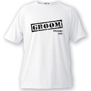 Custom T-Shirts for the Groomsmen