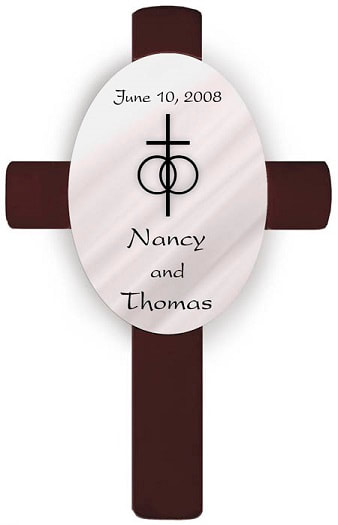 This Wedding Cross is a wonderful way to remember their special day! $29.99 
