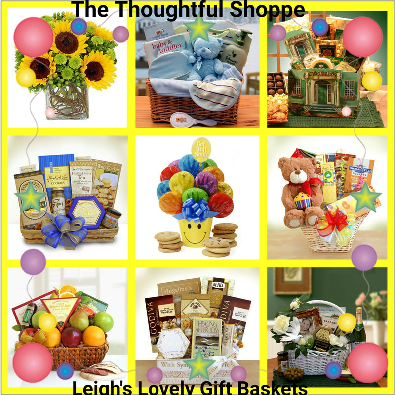 Click here to shop for gifts for all occasions can be found on Leigh's Thoughtful Shoppe page.