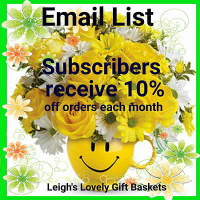 Leigh's Lovely Email List Page link to subscribe
