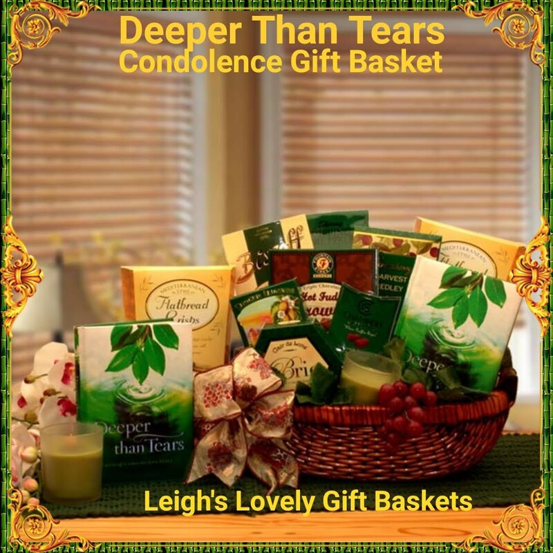 Deeper Than Tears
Gift Basket is a dark stained woven wooden tray basket that  Includes Deeper Than Tears book, pillar candle, Mediterranean flatbread crisps, Smoked almonds, Chamberry truffles, Cranberry harvest trail mix, Hot fudge brownie, Biscoff European cookies, Skinny dipping pretzels, and Brie cheese spread