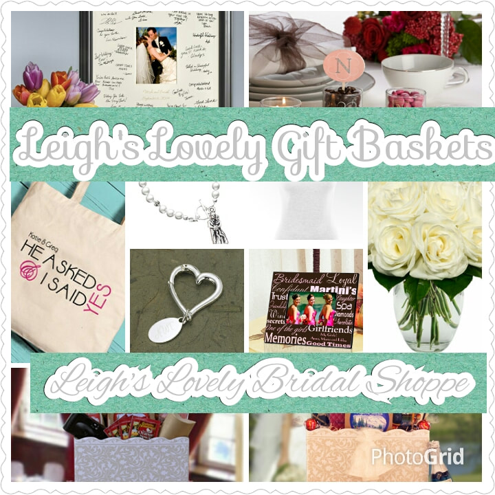 Click on the collage to shop for Bridal Party, Wedding, Reception and newlywed gifts! 